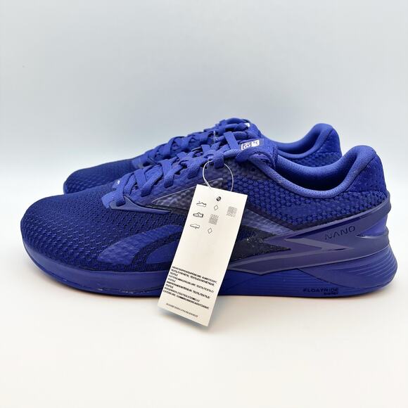 Reebok Womens Nano X3 Training Sneaker US 8 M EU 38.5 Purple Athletic NIB - Picture 7 of 12